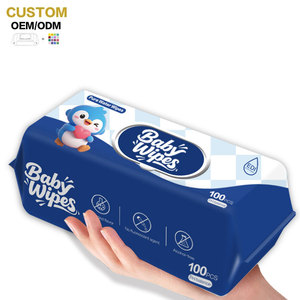 <span class=keywords><strong>Toallitas</strong></span> Personalizadas 48 60 80 120 150 Unidades 100% Biodegradables <span class=keywords><strong>Toallitas</strong></span> de Agua Pura <span class=keywords><strong>Aqua</strong></span> Baby - Product Image 1