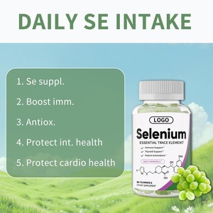 Xhy OEM Nhà Máy Giá Dinh dưỡng bổ sung năng lượng tự nhiên thiết yếu khoáng sản <span class=keywords><strong>Selenium</strong></span> Gummies nguyên tố vi lượng bổ sung - Product Image 3