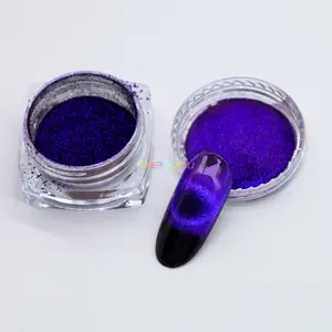 Sheng Zhu 5D Nail Art Magnetic Powder Galaxy Chameleon Cat Eye Powder for Nail Polish