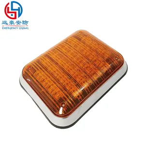 11x8 3W ámbar LED marcador lateral luz LED peligro emergencia advertencia luz impermeable montaje en superficie ambulancia luz y sistema de sirena - Product Image 1