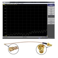 Câble coaxial ultra-mince à faible perte RG178 UFL U.FL IPX vers RP-SMA femelle RPSMA pour extension d'antenne WiFi Mini PCI