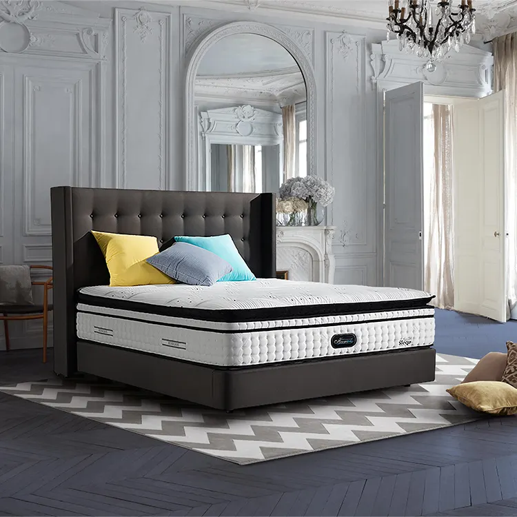 Nordic wooden hotel beds bedroom sets queen size luxury modern furniture
