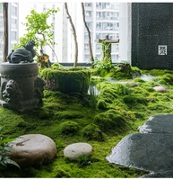 Plante artificielle en mousse verte en pot, haute simulation, en nylon, pour bricolage, artisanat, jardinières décoratives, centres de table de mariage