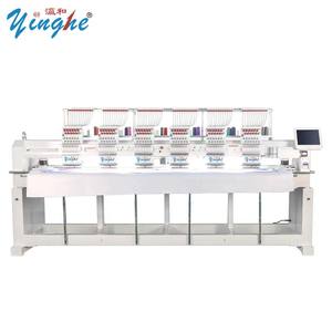 Yinghe alta velocidad profesional Industrial computarizado seis cabezas 12 agujas máquina de bordado multifunción camiseta/prenda - Product Image 2