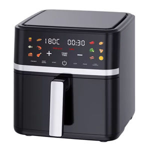 Nuevo Diseño Freidora de Aire de Doble Calentamiento de 9L con Panel Digital Inteligente Superior e Inferior - Product Image 6