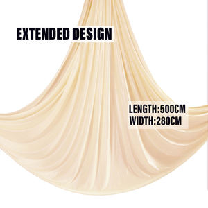 Ensemble de hamac de <span class=keywords><strong>yoga</strong></span> en nylon pour débutants, utilisation à domicile, léger, durable, balançoire de <span class=keywords><strong>yoga</strong></span> <span class=keywords><strong>aérien</strong></span>, sangles faciles à installer, mousquetons - Product Image 2