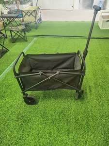 カスタムロゴ10インチホイールハンドカートポータブル折りたたみ式キャンプカーナイトマーケットストール車折りたたみ式トロリープラットフォーム - Product Image 6