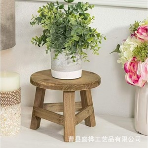 ขาตั้งต้นไม้ไม้จริงทรงกลม โต๊ะกลางแจ้งรักษ์โลก รุ่น A408 - Product Image 1