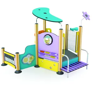 Piccole dimensioni per bambini avventura migliore qualità HDPE parco giochi all'aperto Mini attrezzature per bambini bambini scuola materna parco giochi all'aperto