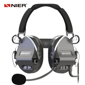 Промышленные электронные наушники Nier <span class=keywords><strong>Industrial</strong></span> Hz с шумоподавлением NRR 22 дБ для защиты слуха, крепление на шлем - Product Image 1