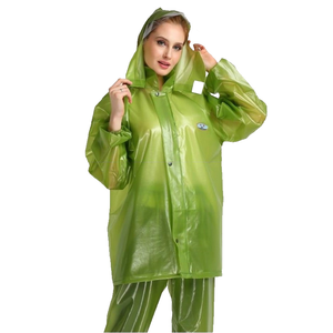 <span class=keywords><strong>Impermeable</strong></span> de PVC Grueso, Traje <span class=keywords><strong>Impermeable</strong></span> de Goma Vulcanizada con Ala Ancha - Product Image 5