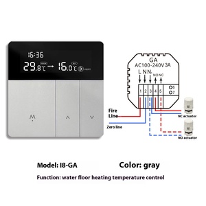 Cho tuya wifi thông minh nhiệt 220V 16A điều khiển từ xa bảng điều chỉnh điện sưởi ấm sàn lò nhiệt độ chuyển đổi tường thiết bị chuyển mạch - Product Image 6