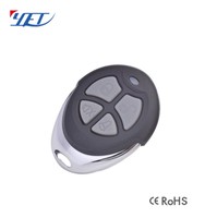 Transmisor de Fabricación 433mhz, Control Remoto Inalámbrico de 4 Botones, Aprendizaje de Código, Duplicador de Código, Interruptor Inteligente para Hogar y Garaje YET1020