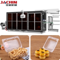 Vente flash : boîte à biscuits en plastique automatique personnalisée avec logo, emballage pour biscuits, boîte à biscuits avec couvercle transparent, machine de thermoformage