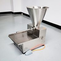 Mesin Pengisi Sosis Otomatis Komersial Laris Manis 750W 150-300kg/jam Bahan Stainless Steel 304