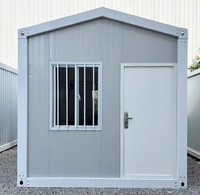 Maison conteneur pliable préfabriquée de 20 pieds Panneau sandwich de bâtiment mobile temporaire facile à assembler pour dortoir à usage domestique