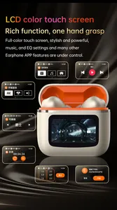 Беспроводные наушники T68 pro, интеллектуальный сенсорный ЖК-экран, Bluetooth-гарнитура с активным шумоподавлением, спортивные наушники fone de ouvido Pro2