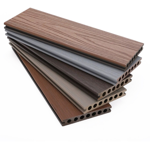 Hot Sales Durable Wood Plastic Composite <b>Decking</b> Board Co-extrusion WPC Outdoor Anti-UV Flooring Decks - Product Image 2
