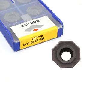 Ban đầu zcc. CT chèn cacbua OFKT05T3-DM ybg102 CNC biến chèn tungsten carbide chèn