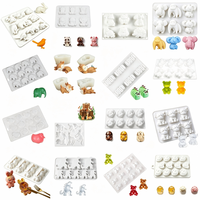 Moule à gâteau en silicone antiadhésif sans BPA, forme animale de dessin animé personnalisable, certifié LFGB, pour mousse et gâteaux, de la marque Candyer Factory
