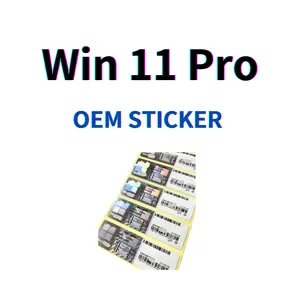 24/7 trực tuyến Win 10 11 Pro coa OEM Sticker Giao hàng miễn phí 100% trực tuyến kích hoạt Sliver nhãn chính hãng giấy phép chính