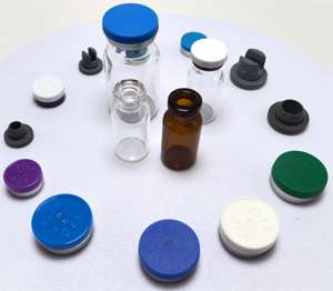 13mm yeşil flakon mühürler ilaç plastik-alüminyum kapaklar için cam flakon şişe kapaklar ve kapaklar - Product Image 5