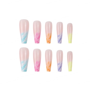 Ongles à presser durables en ABS, vente en gros, styles multiples, couverture complète, faux ongles artificiels réutilisables, manucure de salon, ongles à presser - Product Image 3