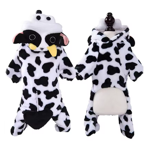 Accessoire de manteau en polyester à motif d'<span class=keywords><strong>animaux</strong></span> de dessin animé <span class=keywords><strong>pour</strong></span> chats et chiots <span class=keywords><strong>pour</strong></span> l'hiver, le printemps, <span class=keywords><strong>les</strong></span> vacances - Noël, la Saint-Valentin - Product Image 2