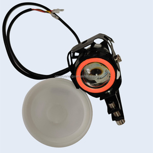 Projecteur LED réglable étanche IP67 de 5 pouces avec moteur sans balais et cadre orange 36V <span class=keywords><strong>pour</strong></span> vélos électriques - Product Image 6