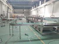 Water Spray Cooling Tunnel Met Conveyor Voor Sap Vullen Productielijn