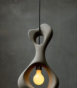ST Designer Style 3D Printed Iron Base Floor Lamp Changeable Color Large Size Modern Sculptural <b>Lighting</b> Contemporary Bedroom - Product Image 1
