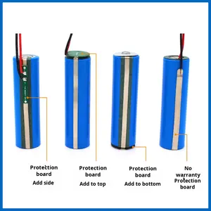18650 נטענת 3.7v <span class=keywords><strong>1200mah</strong></span> ~ 3000 לוח הגנה סוללת ליתיום גלילית מלאה סוללת ליתיום גלילית - Product Image 5