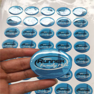 Venta superior cómo usar pegatinas epoxi chico dibujos animados resina pegatina abovedada personalizada 3D cromo máquina pegatina bajo MOQ - Product Image 3