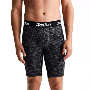उच्च गुणवत्ता वाले कस्टम लोगो फिटनेस के लिए अंडरवियर बॉक्सर शॉर्ट्स पुरुषों की कच्छा और मुक्केबाजों अंडरवियर पुरुषों - Product Image 1
