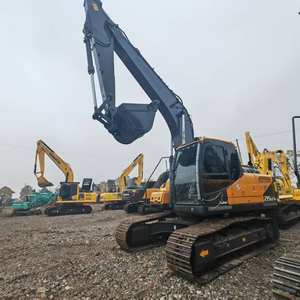 Excavatrice originale Hyundai 220LC-9S en bon état utilisée 220-9S avec pompe à moteur et boîte de vitesses 20 tonnes poids en ordre de marche - Product Image 2