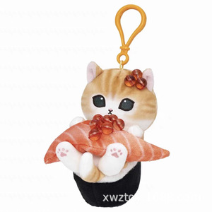 Muñeco <span class=keywords><strong>de</strong></span> Peluche Súper Suave <span class=keywords><strong>de</strong></span> Diseño Lindo <span class=keywords><strong>de</strong></span> Gato Tiburón Mofusand <span class=keywords><strong>de</strong></span> Dibujos Animados, con Temática <span class=keywords><strong>de</strong></span> Mariscos, Sushi y Caviar, Relleno <span class=keywords><strong>de</strong></span> Algodón PP, Colgante para Bolso, Regalo, 18 Años - Product Image 5