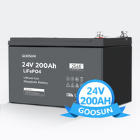 Batterie solaire 12v, 100ah, 150ah, 200ah, à cycle profond, gel, batterie de stockage au plomb