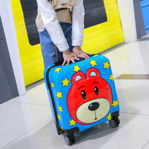 カスタムロゴ3Dカラフル漫画バニースポーツスタイル学生荷物3Dカラフル搭乗ケース学生をテーマにしたデザイン - Product Image 2