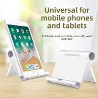 Support universel réglable pour tablette et téléphone en plastique ABS BHX, support pliable pour tableau de bord, support de téléphone pour bureau