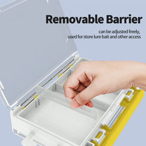 <span class=keywords><strong>Caja</strong></span> de Pesca MEBAO 200*130*45mm, Impermeable, Hermética, <span class=keywords><strong>para</strong></span> <span class=keywords><strong>Señuelos</strong></span> Artificiales, Anzuelos, Jigs, <span class=keywords><strong>Caja</strong></span> de Plástico Pequeña - Product Image 6