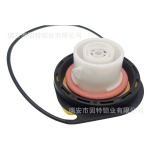 Tapa del Tanque de Combustible Chevrolet Cadillac 20915990 20962524 ABS Amarillo Negro - Product Image 4