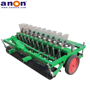 ANON Venta caliente 4,6.8,10 Filas tractor impulsado Sembradora de verduras Sembradora de zanahorias Sembradora de sésamo Plantador de semillas de maíz - Product Image 1