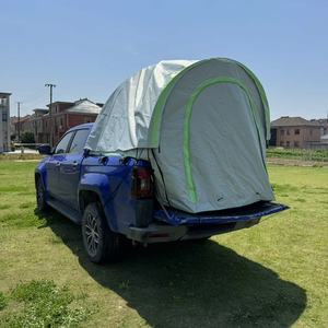 Outdoor Truck <b>Bed</b> Tent 3-4 Person Quick Setup Foldable Oxford Cloth <b>Camping</b> Tent For Pickup Travel <b>Fishing</b> - Product Image 2