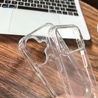Grosir Casing HP Transparan untuk iPhone, Casing Tahan Lama untuk iPhone 13 Mini, Casing Transparan