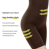 Großhandel Nahtlose Hochtaillierte Shapewear-Höschen für Frauen, Postpartum Bauchkontrolle Po-Lifting Slips in Übergrößen XS bis 7XL