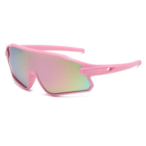 Gafas de ciclismo para niños, montura completa, a prueba de viento, gafas deportivas UV400, antideslizantes, montura de PC, tipo 3, protección solar - Product Image 4