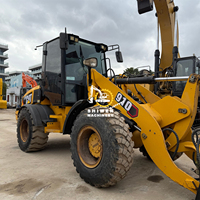 Gebrauchter Mini-Radlader Caterpillar 910M Frontlader Originalmotor mit Lager & Getriebe 1,5 Tonnen Tragfähigkeit Lagernd
