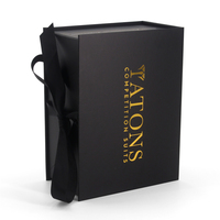 Boîte Cadeau Magnétique de Luxe Personnalisée pour Perruque, Doublée Soie Satinée