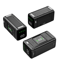 Microphone Lavalier Sans Fil avec Boîtier de Charge, Enregistrement Sans Perte, Moniteur en Temps Réel, pour Interviews en Extérieur et Diffusion en Direct
