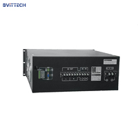 Convertisseur de télécommunications BVITTECH BVT110/220-8KVAR 6,4 kW 110/220 VDC 220 VAC 4U à montage en rack monophasé industriel à onde sinusoïdale pure